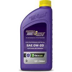 0w 20 oil Purple High Performance 0W-20 Premium Synthetic Motor Oil