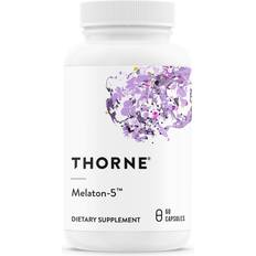 Thorne Vitamins & Supplements Thorne Melaton-5-5mg Melatonin Supports Circadian Rhythms, Restful Sleep 60 pcs