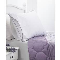 Allied Dream Infusion Lavender Scented Pillow Case Purple, White