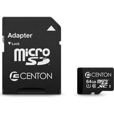 Centon MicroSDXC Class 10 UHS-I U1 80/20 MB/s 64GB +Adapter