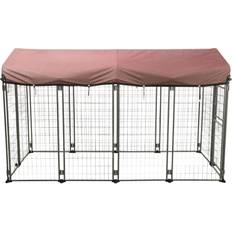 Trixie Deluxe Outdoor Portable And Expandable Dog Kennel with Cover XXL