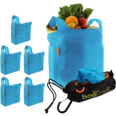 Net Bags Bagpodz Reusable Shopping Bag Storage System Blue Blue Set Of 5