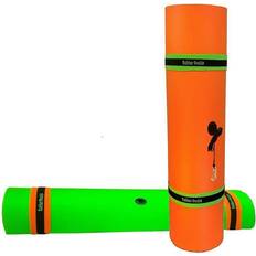 Rubber Dockie 9x6 Premium Floating Foam Mat Water Pad (Orange and Green)