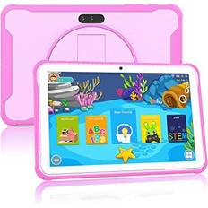 Okulaku 0.1 inch Android Toddler Tablet 32GB Tablet for Kids APP Preinstalled & Parent Control Kids Learning Education Tablet WiFi Camera,Netflix YouTube Hands-Free Watching