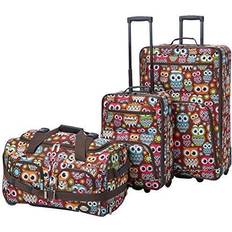 Soft Suitcase Sets Rockland Vara - Set of 3