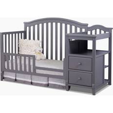 Bedside Crib Sorelle Furniture Berkley 4-In-1 Convertible Crib Changer 30x73"