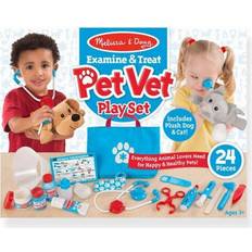 Plastic Play Set Melissa & Doug Examine & Treat Pet Vet Play Set
