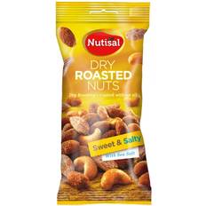 Cashewnøtter Nøtter og frø Nutisal Dry Roasted Nuts Sweet & Salty With Sea Salt 60g