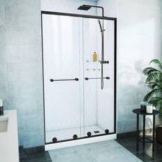 Sliding glass shower doors DreamLine Harmony (SDHA48W760VXX09) 22.75x76"