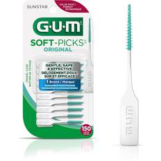 Dental Sticks GUM Soft-Picks Original Dental Picks Between Teeth Cleaning on-the-Go Case