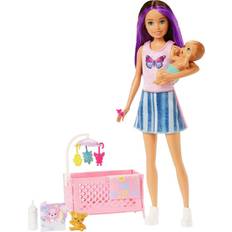 Barbie babysitter Barbie Skipper Babysitters Inc. Doll Sleepy Baby