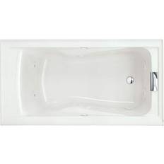 Corner Bathtubs American Standard 2422.VC Evolution 60" Acrylic Whirlpool Bathtub with Warranty
