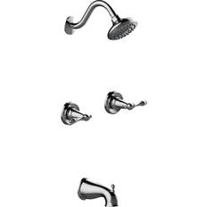 Tub & Shower Faucets Design House 595694 Plumbing Oakmont Bath Shower Trim