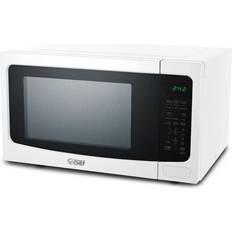 Commercial Chef 0.7 Cu. Ft. Small Countertop Microwave With Mechanical  Control, White