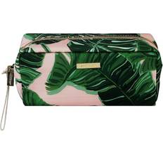 Gold Toiletry Bags & Cosmetic Bags Allegro Tropical Print Storage Pouch Makeup Bag Organizer