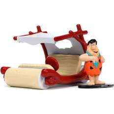 Jada Play Set Jada Flintmobile w/ Fred Flintstone 1:32 Hollywood Ride
