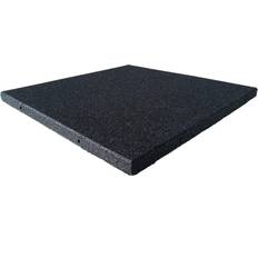 Rubber-Cal Eco-Sport Interlocking Tile-Pack of 5, Coal, 3/4 x 20 x 20-Inch