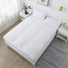 Blankets Waverly St James Quilted Cotton Top Blankets White