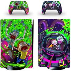 PlayStation 5 Protection & Storage PS5 Disc Console and Controller Protectors Skins Cover - Anime