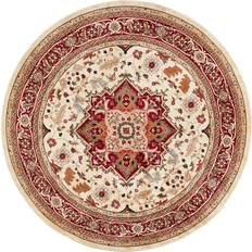 Polypropylene Carpets Safavieh Lyndhurst Collection Red, White, Brown