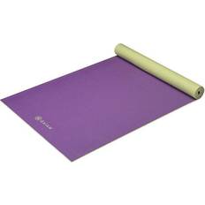 Yogamatten Yogaausrüstung Gaiam Grape Cluster 2-Color Yoga Mat 4mm Classic