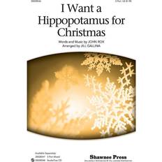 Decorative Items Shawnee Press I Want A Hippopotamus For Christmas 2-Part Peevey