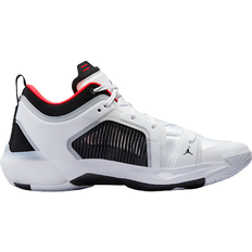 Herre Basketballsko Nike Air Jordan XXXVII Low M - White/Siren Red/Black
