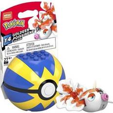 Pokémon Mattel Mega Construx Poke Ball Goldeen Toys