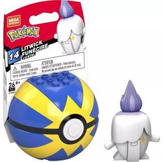 Pokémon Mega Construx Litwick Quick Ball
