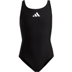 Bademode adidas Girl's Solid Small Logo Swimsuit
