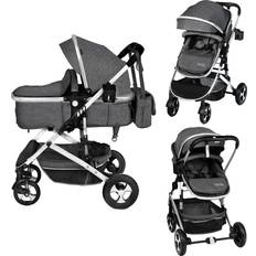Strollers Kinder King 2 in 1 Convertible Baby Stroller