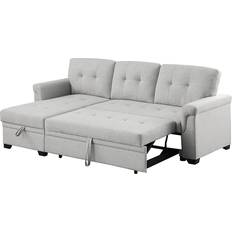 Green - Sofa Beds Sofas Lilola Home Sectional 84" 3 Seater