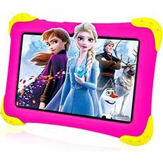 Google play Kids Tablet 7 inch Tablet for Kids 2-15 Android 11 Go 2GB+32GB WiFi Bluetooth GMS Parental Control Mode Google Play YouTube Netflix iWawa for Boys Girls Toddler Tablet with Kid-Proof Case