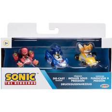 Sonic The Hedgehog 1:64 Die-Cast Vehicles 3-Pack
