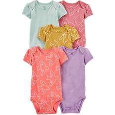 Bodysuits Children's Clothing Carter's Baby 5-Pack Short-Sleeve Bodysuits