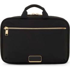 Gold Toiletry Bags & Cosmetic Bags Tumi Madeline Cosmetic Case Black/Gold