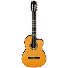 Ibanez Ga Series Ga6ce Classical Cutaway Acoustic-Electric Guitar Natural