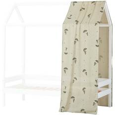 Røde Gardiner HoppeKids Ole Lukoie Curtain for House Bed 70x160cm