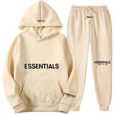 Jumpsuits & Overalls Fear of God Essentials Letter Print Hooded Sweatshirt Set