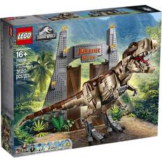 Lego jurassic Lego Jurassic World Jurassic Park T Rex Rampage 75936