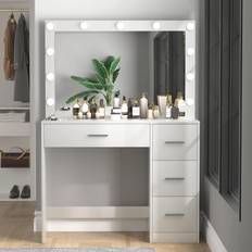 Irontar WDT002 Dressing Table 15.7x35.4"