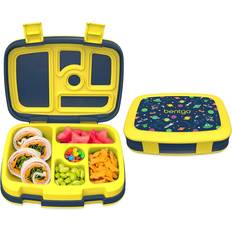 Bentgo Prints Insulated Lunch Bag Set With Kids Bento-Style Lunch Box  (Space Rockets)