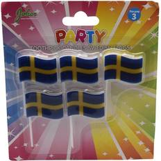 Kagelys Svenske Flag 5-stk