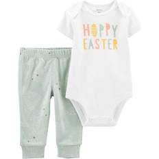 Bodysuits Children's Clothing Carter's Baby Boy (NB-9M) Carters(R) 2pc. Happy Easter Bodysuit & Pants Set