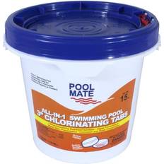 Pool Mate Swimming Pools & Accessories Pool Mate 3 in. All-In-1 Chlorine Tabs