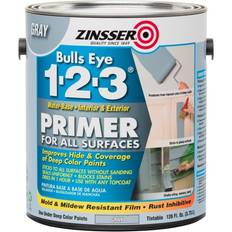 Zinsser Paint Zinsser Bulls Eye 1-2-3 Primer Gray