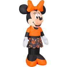 Gemmy Airblown Inflatable Minnie Mouse with Candy Toss Skirt