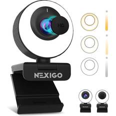  NexiGo HelloCam, 1080P Webcam with Windows Hello, True