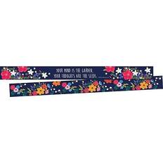 Barker Creek Double-Sided Border, Petals, 12 Strips/Package BC933