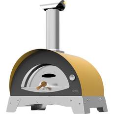 Alfa Ciao Countertop Wood-Fired Pizza Oven Yellow FXCM-LGIA-T-V2